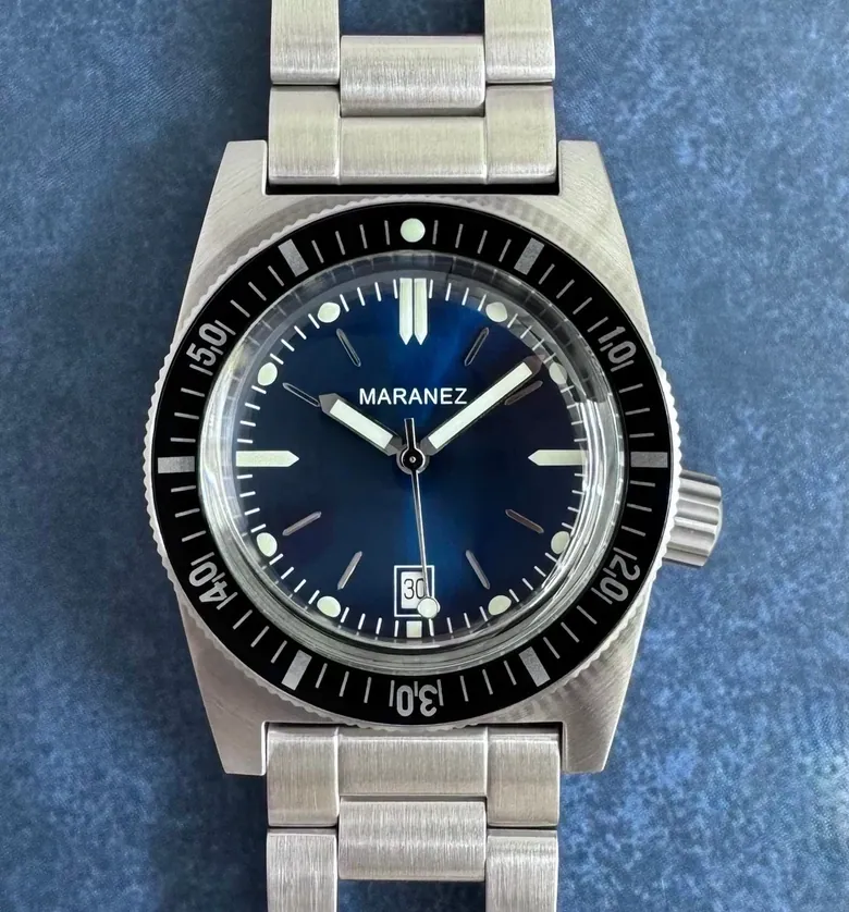 Kata blue dial black bezel