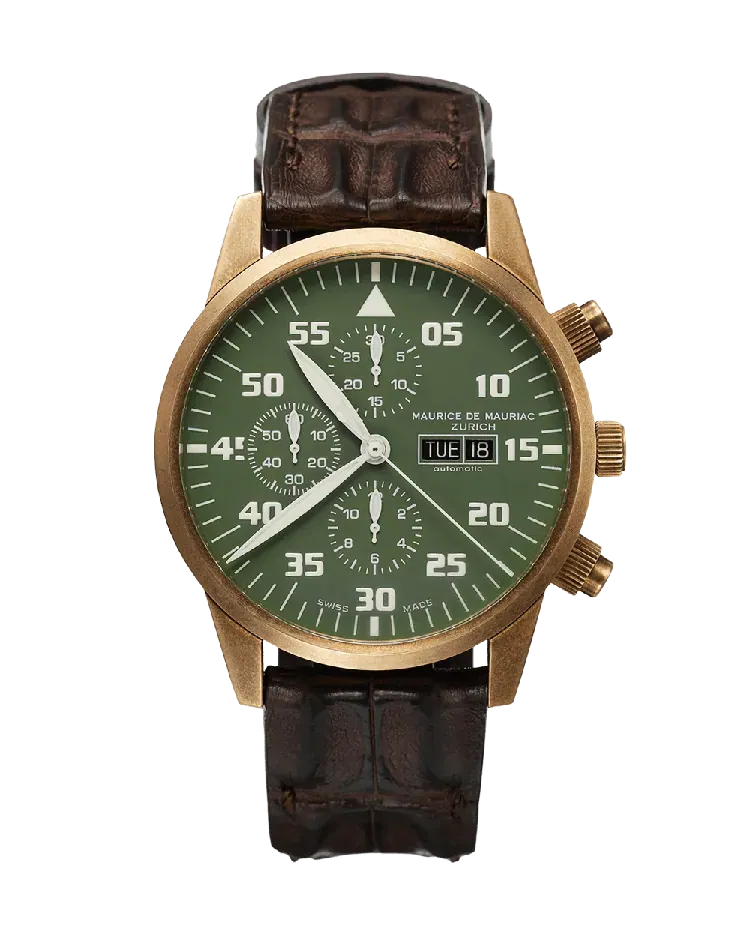 Zürcher Chrono Modern Bronze “Safari”