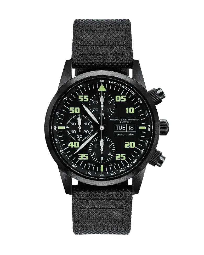 Zürcher Chrono Modern PVD “Black Panter”