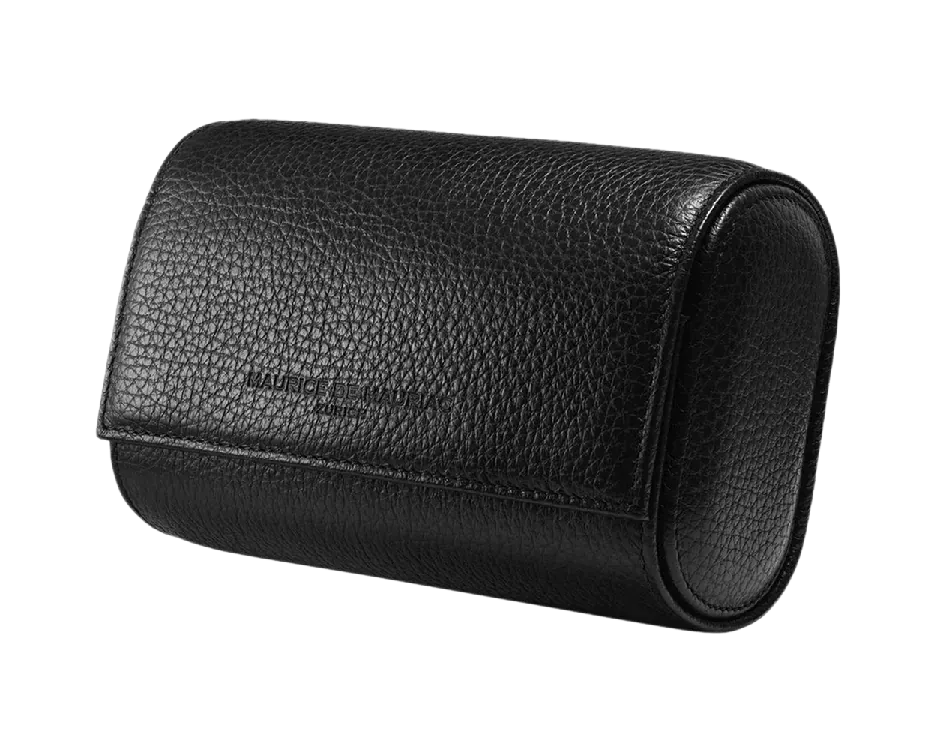 Ovales Reise-etui (Schwarz)