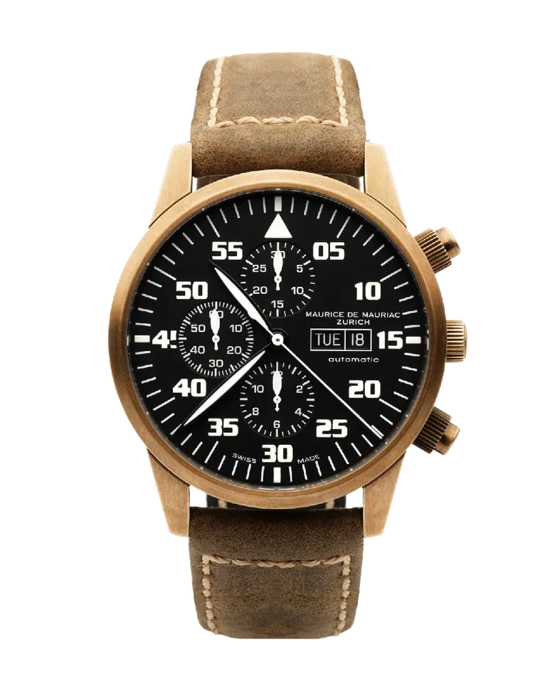 Zürcher Chrono Modern Bronze Schwarz