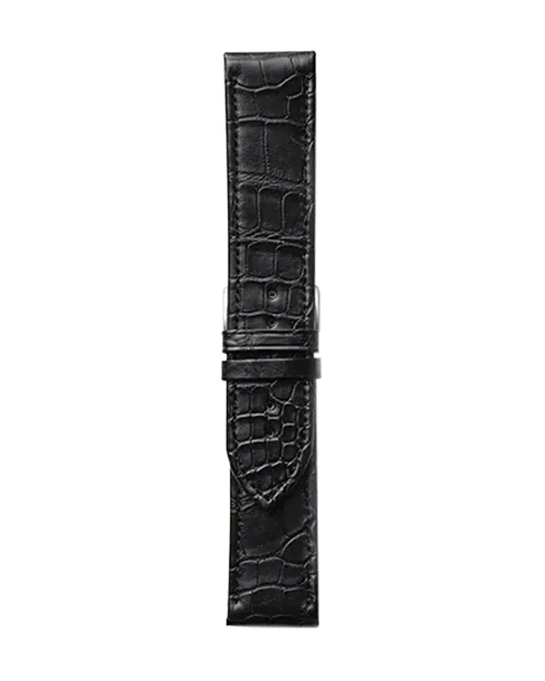 Schwarzes Krokoband