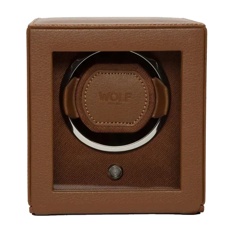 Single Uhrenbeweger Cognac