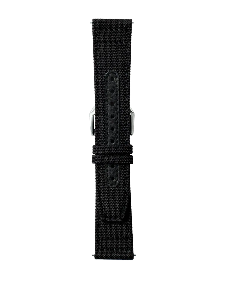 Schwarzes Textilband