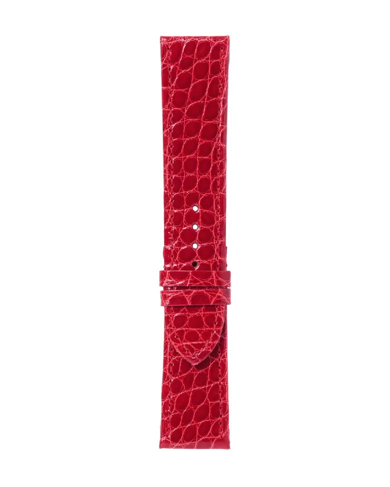 Rotes Krokoband