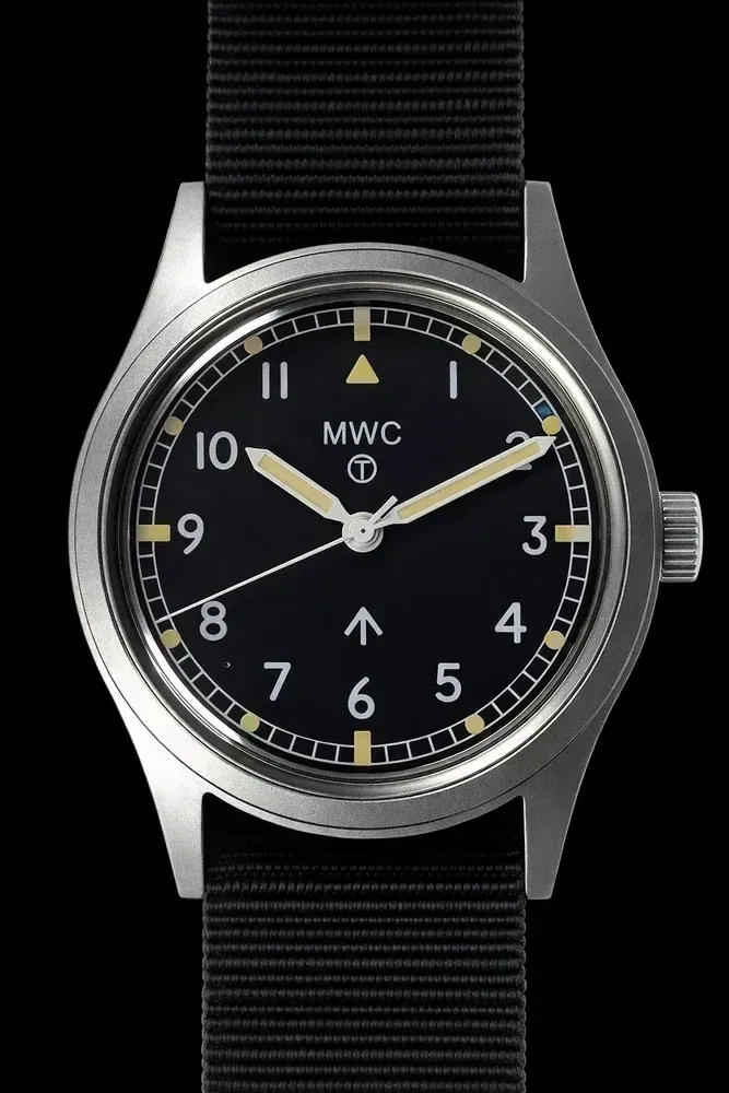W10 1960s Pattern Military Watch with Plexiglass Crystal and Handwound