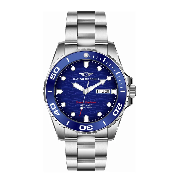 Ocean Explorer | Silver / Blue