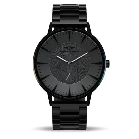 Eclipse | Jet Black Brushed - Gunmetal