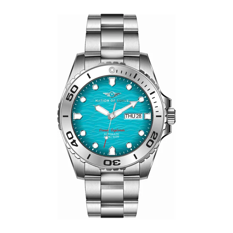 Ocean Explorer | Silver / Turquoise