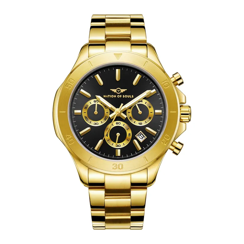 Chronograph One | Gold - Black