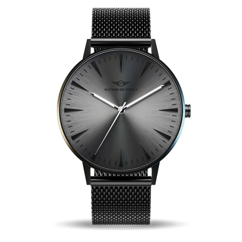 Argo | Jet Black Brushed - Gunmetal