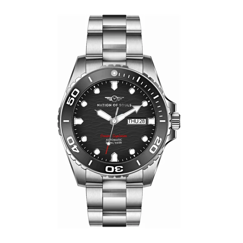 Ocean Explorer | Silver / Black