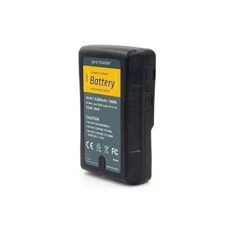 V-Mount Battery/Charger Kit 95Wh with D-Tap & USB-A