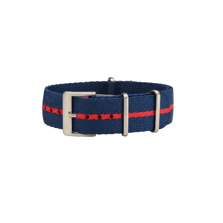 NATO Strap Blue & Red