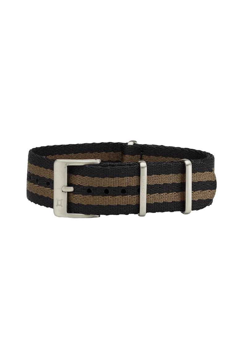 NATO Strap Brown & Black