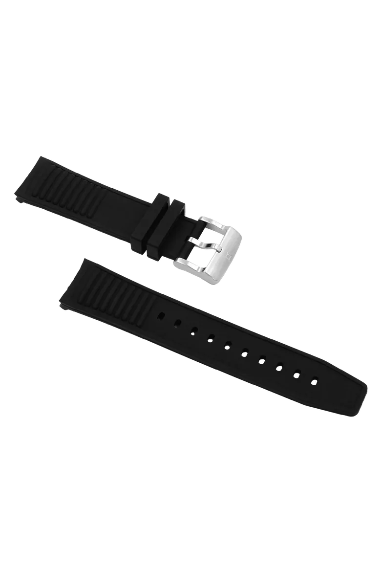 Rubber Black Strap