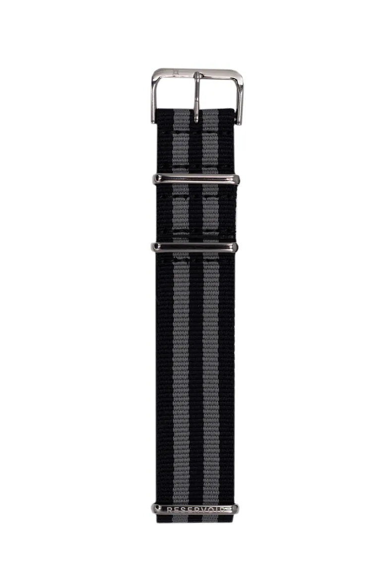 NATO Strap Black & Grey