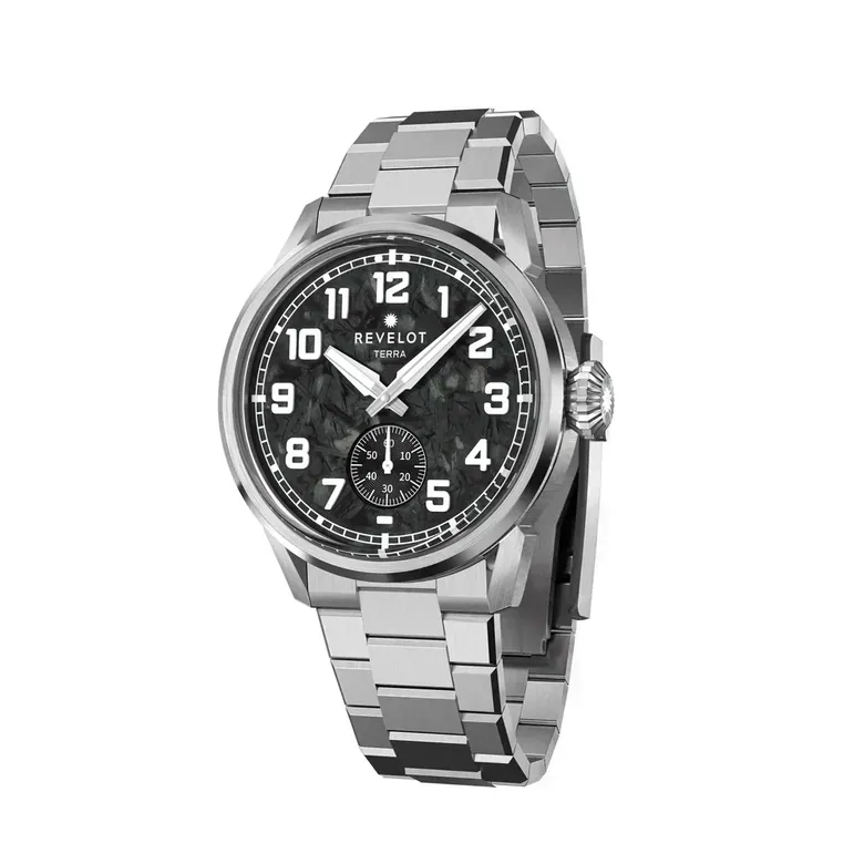 Terra Forged Carbon Luminova Steel