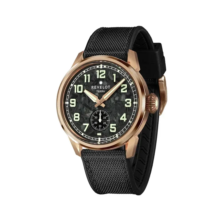 Terra Forged Carbon Luminova Bronze