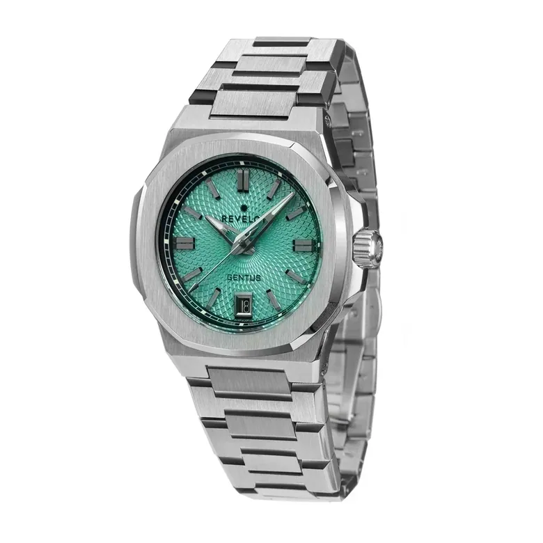 Gentus 40MM | Turquoise Steel (Swiss Quartz)