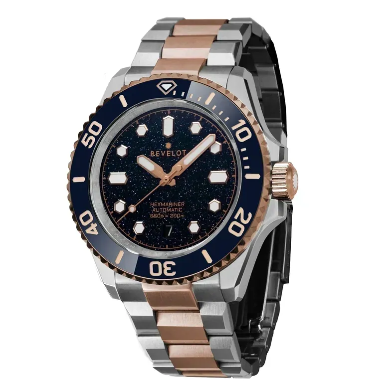 R11 Blue Aventurine Bicolor Steel