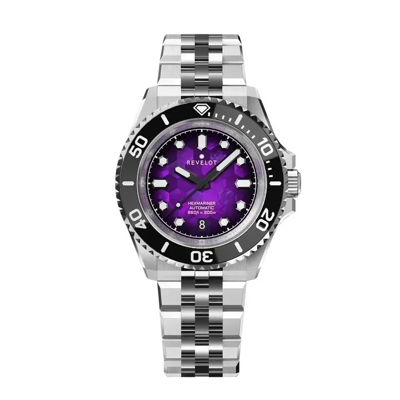 Hexmariner 42 Fume Purple Hex Mosaic MOP