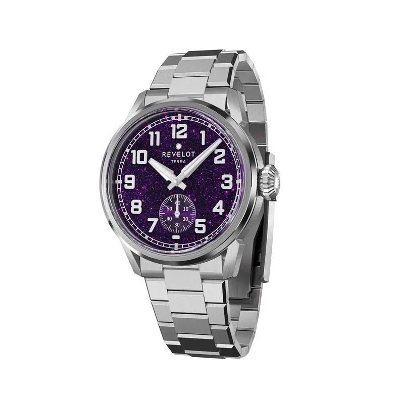 Terra Purple Aventurine Steel
