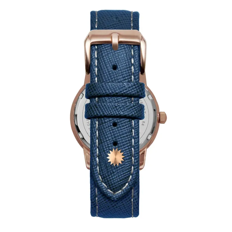 R2 Quartz Classic Blue/Rose Gold/Rose Gold