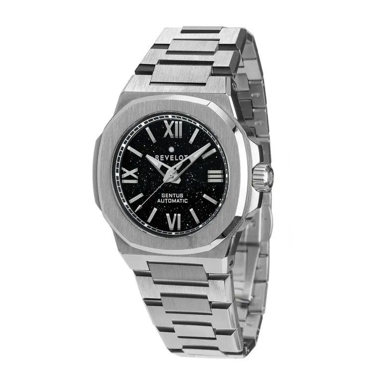 Gentus 40MM | Black Aventurine Steel (Automatic)