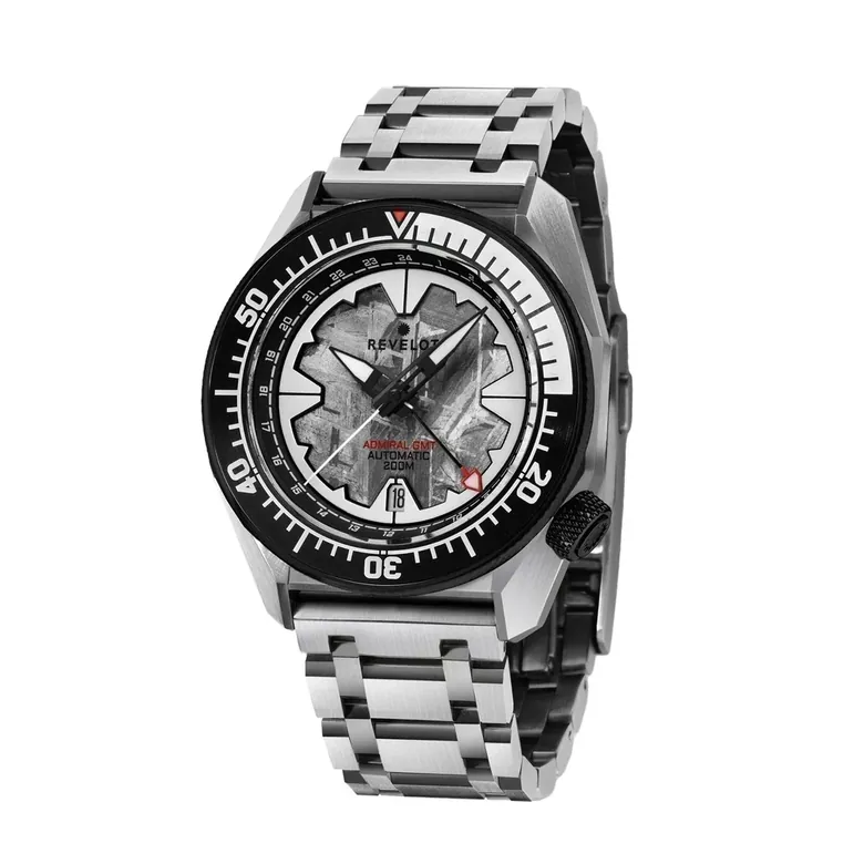 R10 Admiral GMT Grey Meteorite Steel