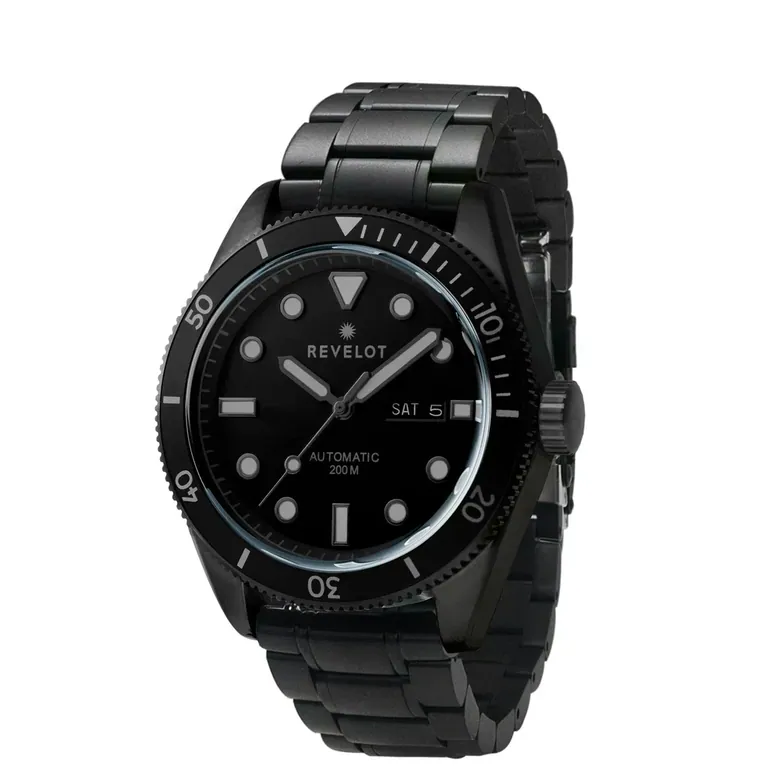 R6 Diver Black/White/Silver V2
