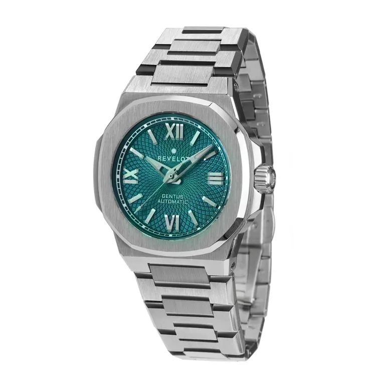 Gentus 40MM | Teal Steel (Automatic)
