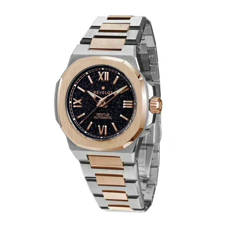 Gentus 40MM | Aventurine Rose Bicolor (Automatic)