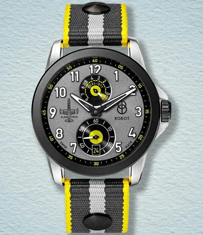 Albatros Manual Wind 8-Day Power Reserve
