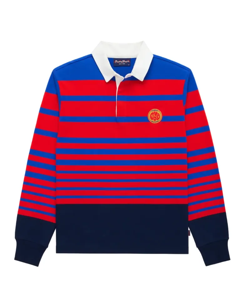 Men's Mt. Joy Rugby Scarlet Stripe