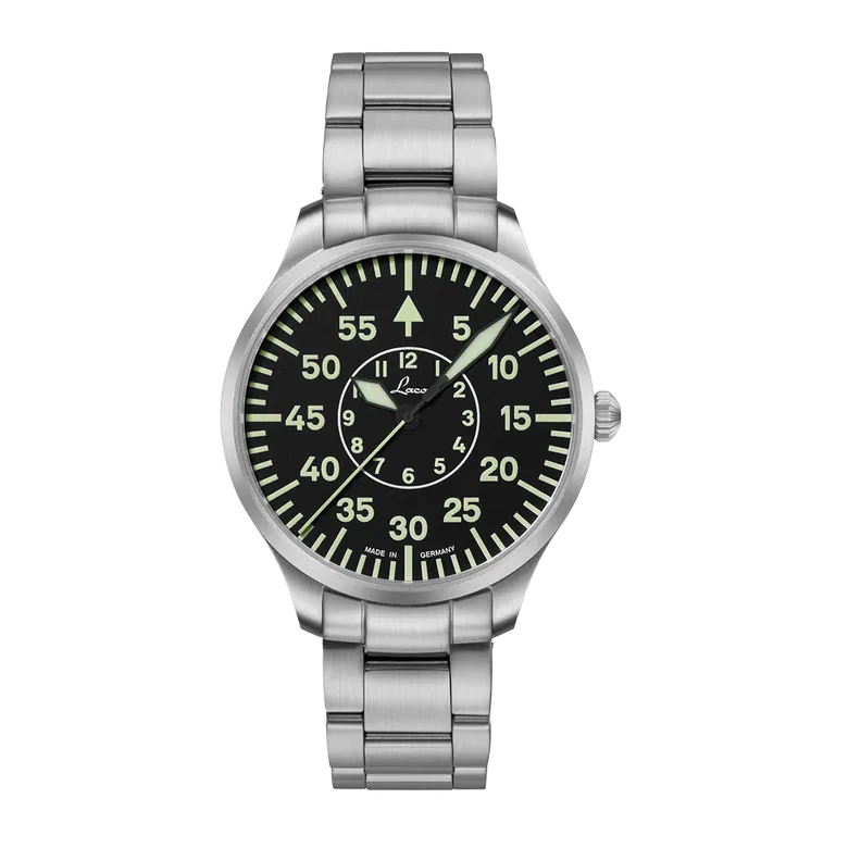 Laco Zürich.2 40 MB Quartz Stainless Steel Bracelet