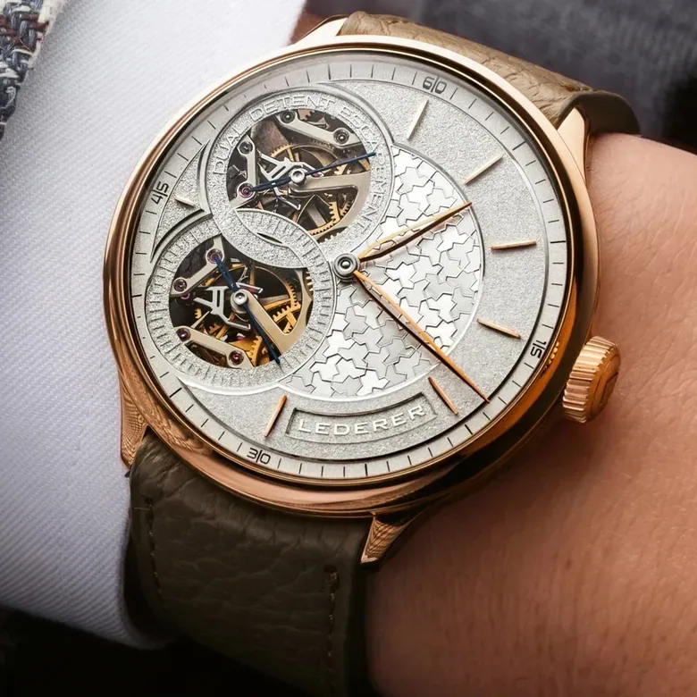 Lederer CIC Einstein 18k Rose Gold Rhodium CIC.9012.50.806