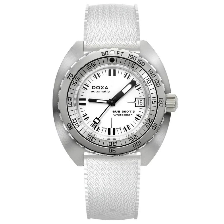 DOXA SUB 300 Ti5 WhitePearl 823.50.011.23