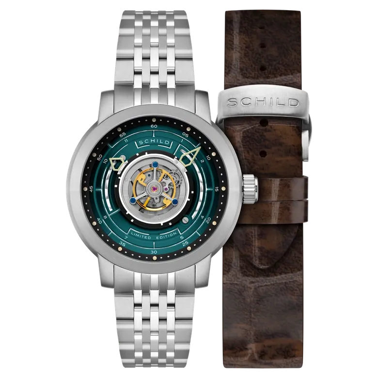 Sage Green | Heinrich Cyclone Tourbillon