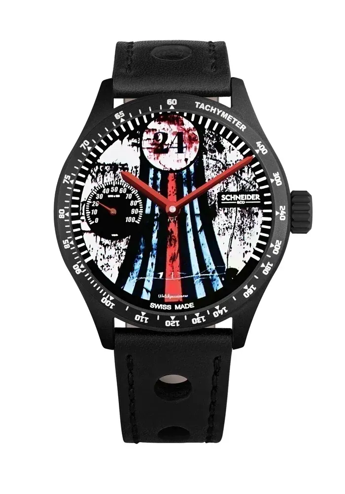 PIT LANE Red-Black T