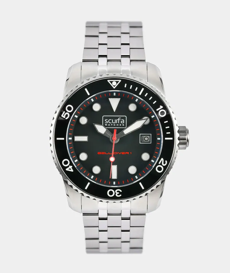 Bell Diver 1 Black Stainless Auto