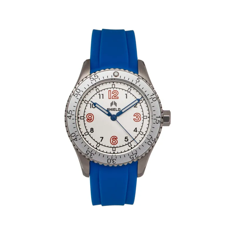 Shield Pacific Strap Watch - Blue/White
