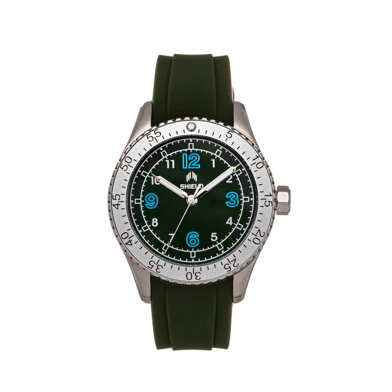 Shield Pacific Strap Watch - Olive/Black