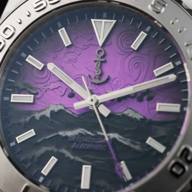 Lost at Sea - Sunset Purple