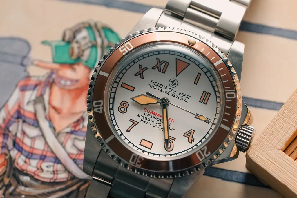 Grand Line Vintage: Sniper NOS (New Old Stock) Edition: Limited to onl
 &ndash; SHIRO KARA WATCHES Co.