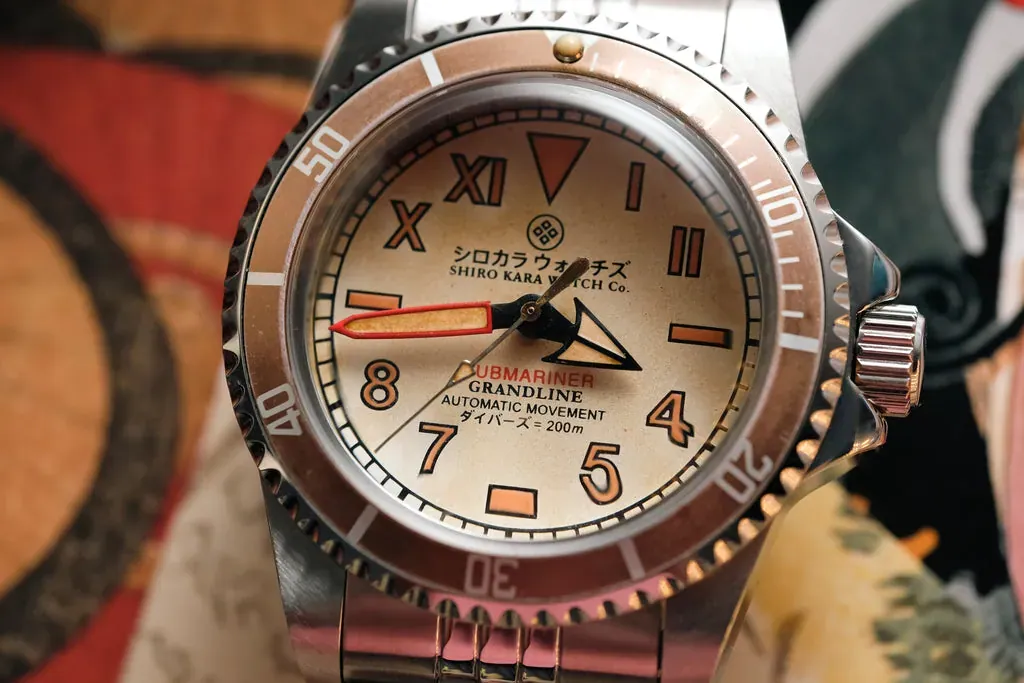 Grand Line Vintage: Sniper: Limited to only 7 units
 &ndash; SHIRO KARA WATCHES Co.
