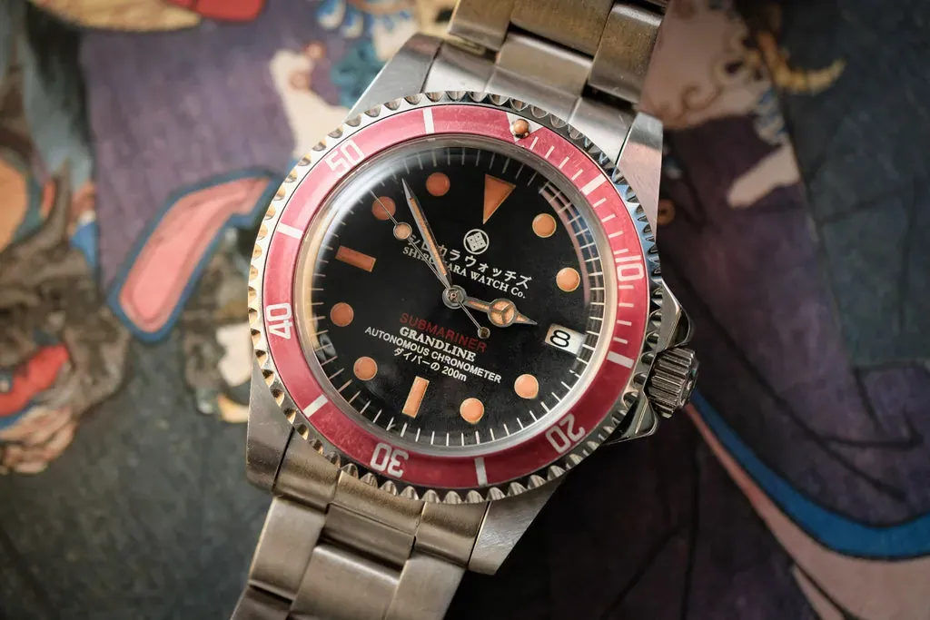 Shiro Kara Vintage (SKV) Diver: Shanks
 &ndash; SHIRO KARA WATCHES Co.