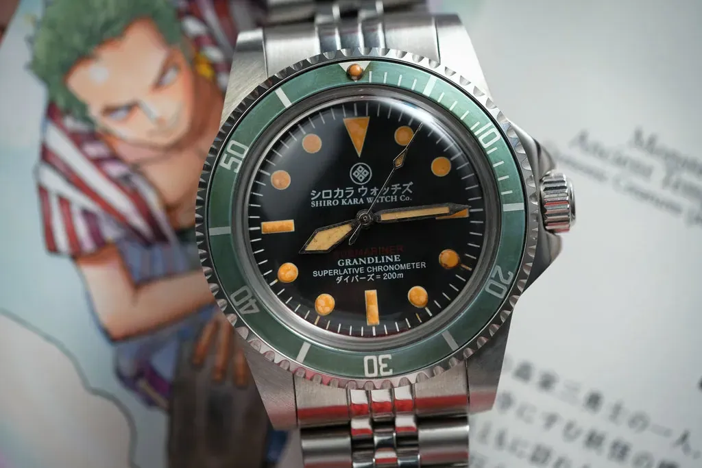 Grand Line Vintage: Swordsman: Limited to only 6 units
 &ndash; SHIRO KARA WATCHES Co.
