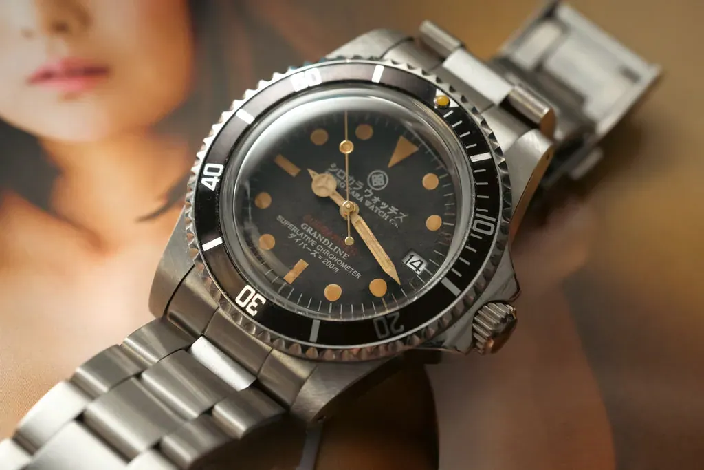 Shiro Kara Vintage (SKV) Diver: DateSub
 &ndash; SHIRO KARA WATCHES Co.