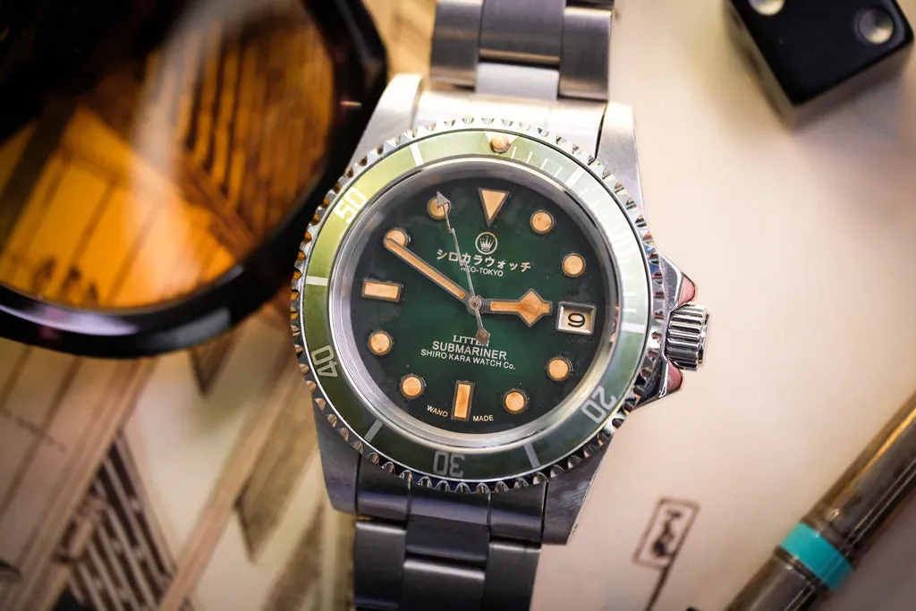 Shiro Kara Marimo base: Litten
 &ndash; SHIRO KARA WATCHES Co.